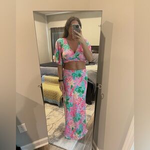Lilly Pulitzer Minka Maxi Set Tigers Lair